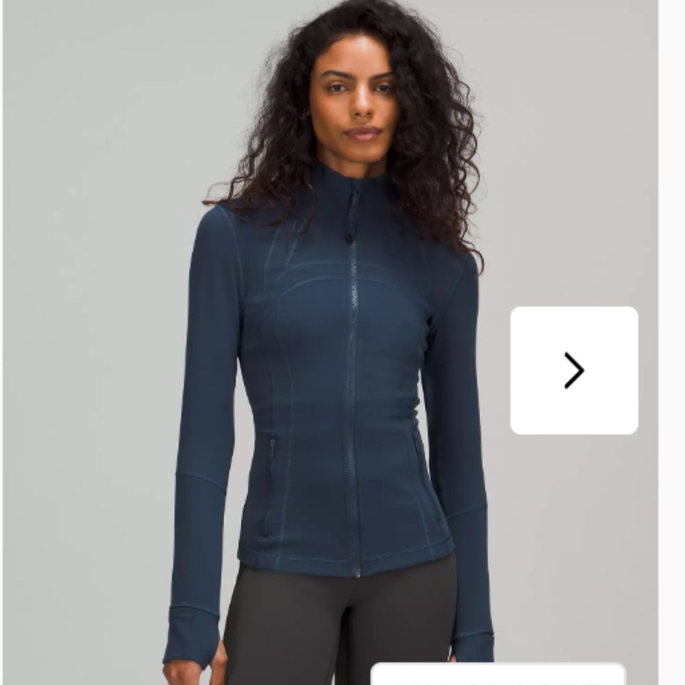 Lululemon Define Jacket Luon Blue Size 8